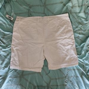 NWT Mens White Linen Shorts Size 42